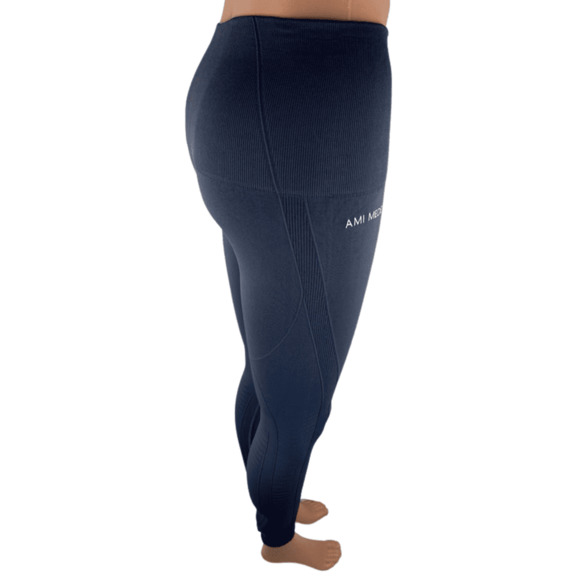 Ami Medea women's gray leggings size S - Picture 2 of 4